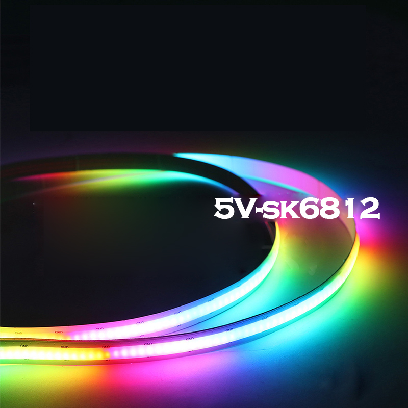 ο COB Ǯ ÷ Ʈ DC5V RGB  Ʈ 帲..
